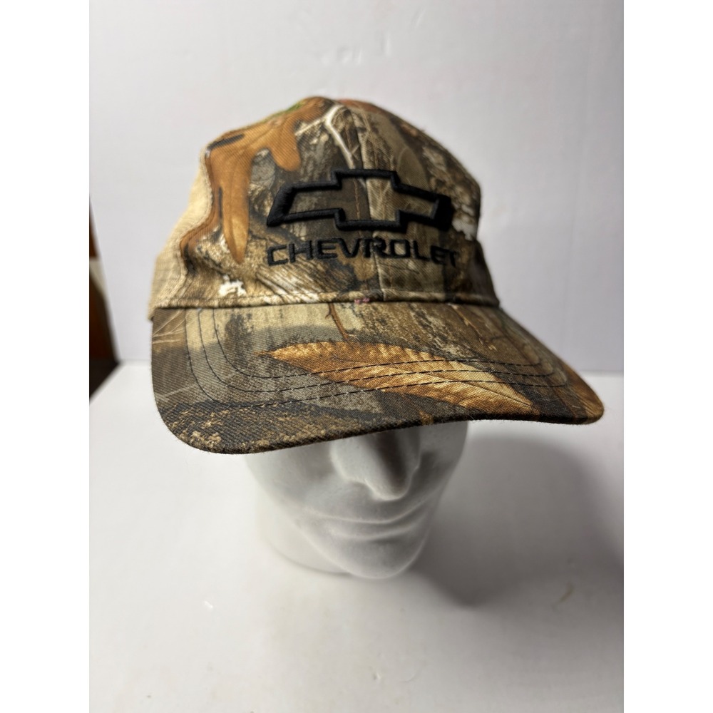 Chevrolet‎ Camo Trucker Hat Mesh Snapback Infinity Headwear OSFM Camouflage Cap